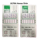 Hassas Panel (Narkotest SENSE) İdrarda Uyuşturucu 12  Spesifik Panel Testi